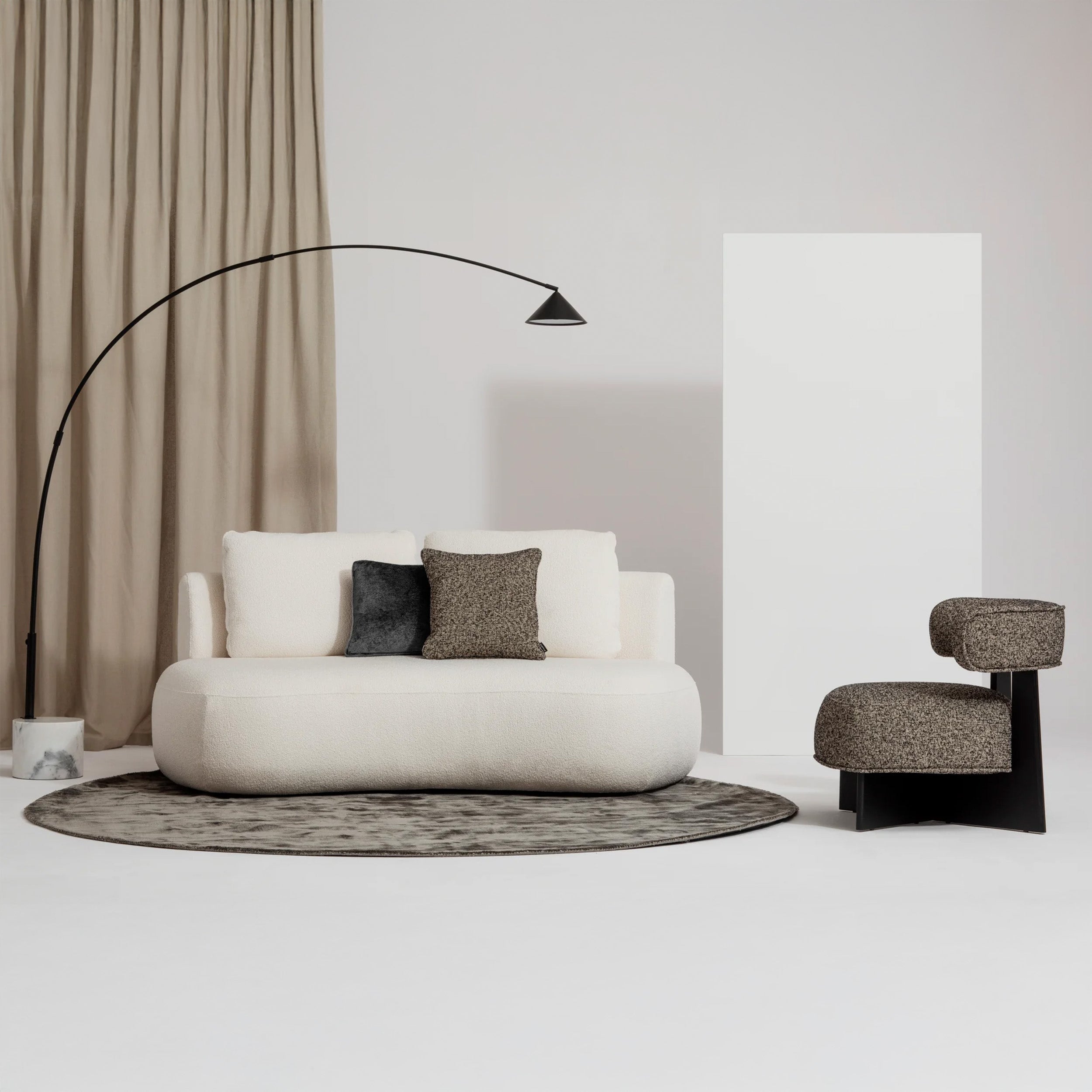 ARACELIS STEEL GRAY Kilimas