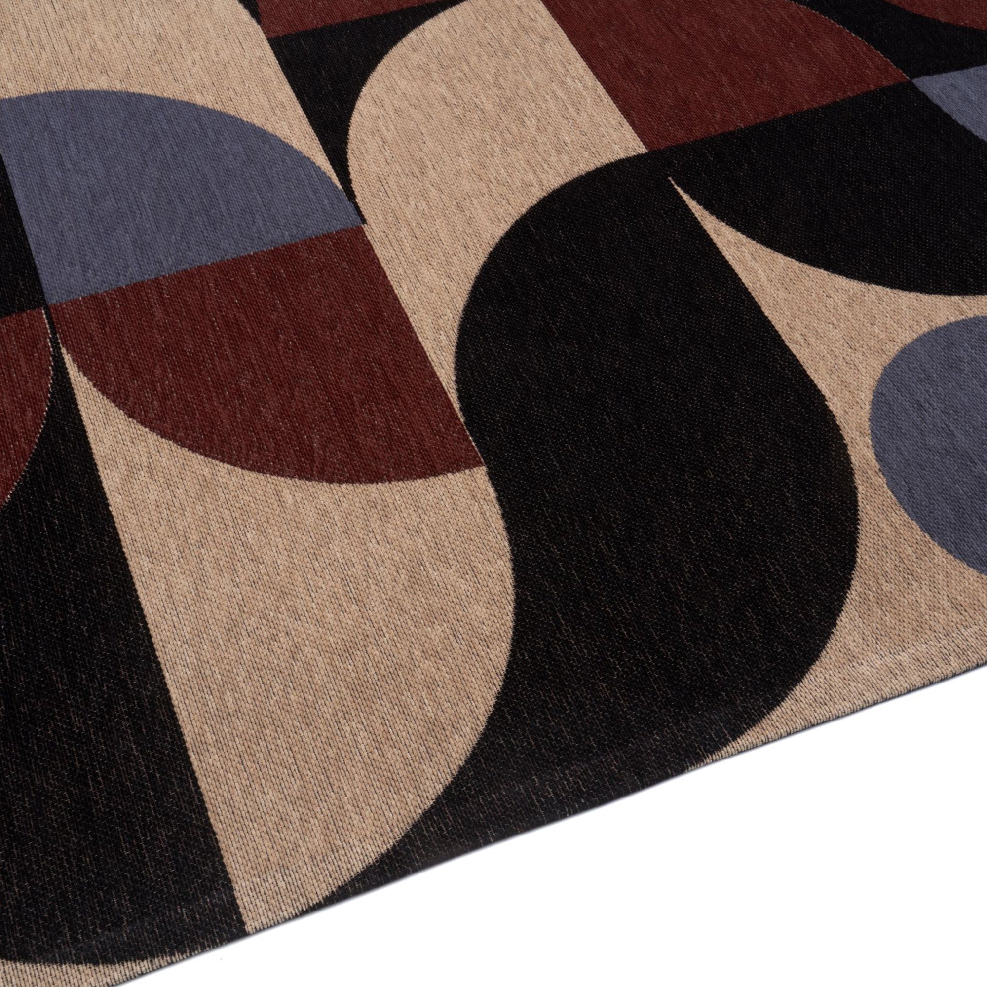 Deco blue kilimas iš arti