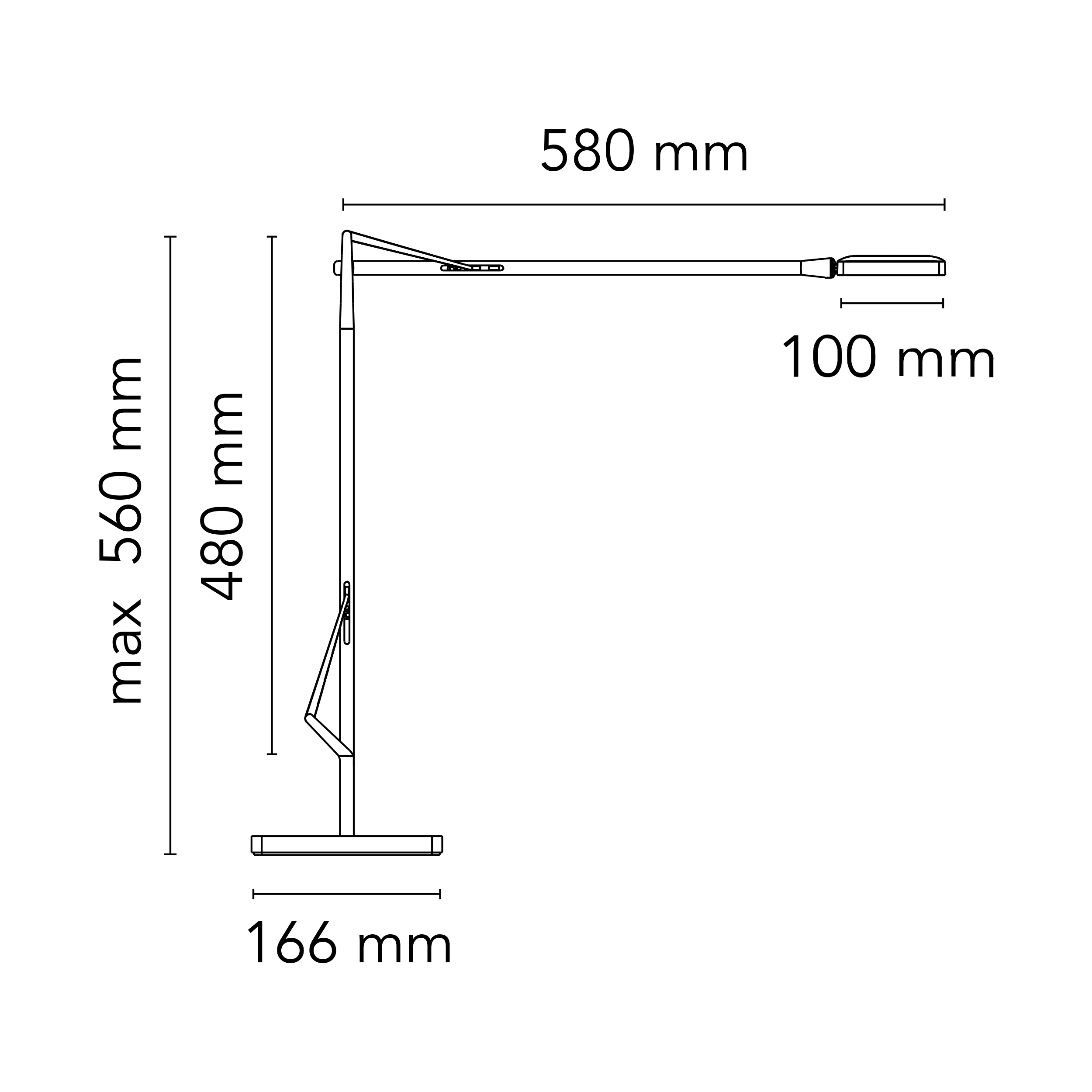 Flos Kelvin LED stalinis šviestuvas