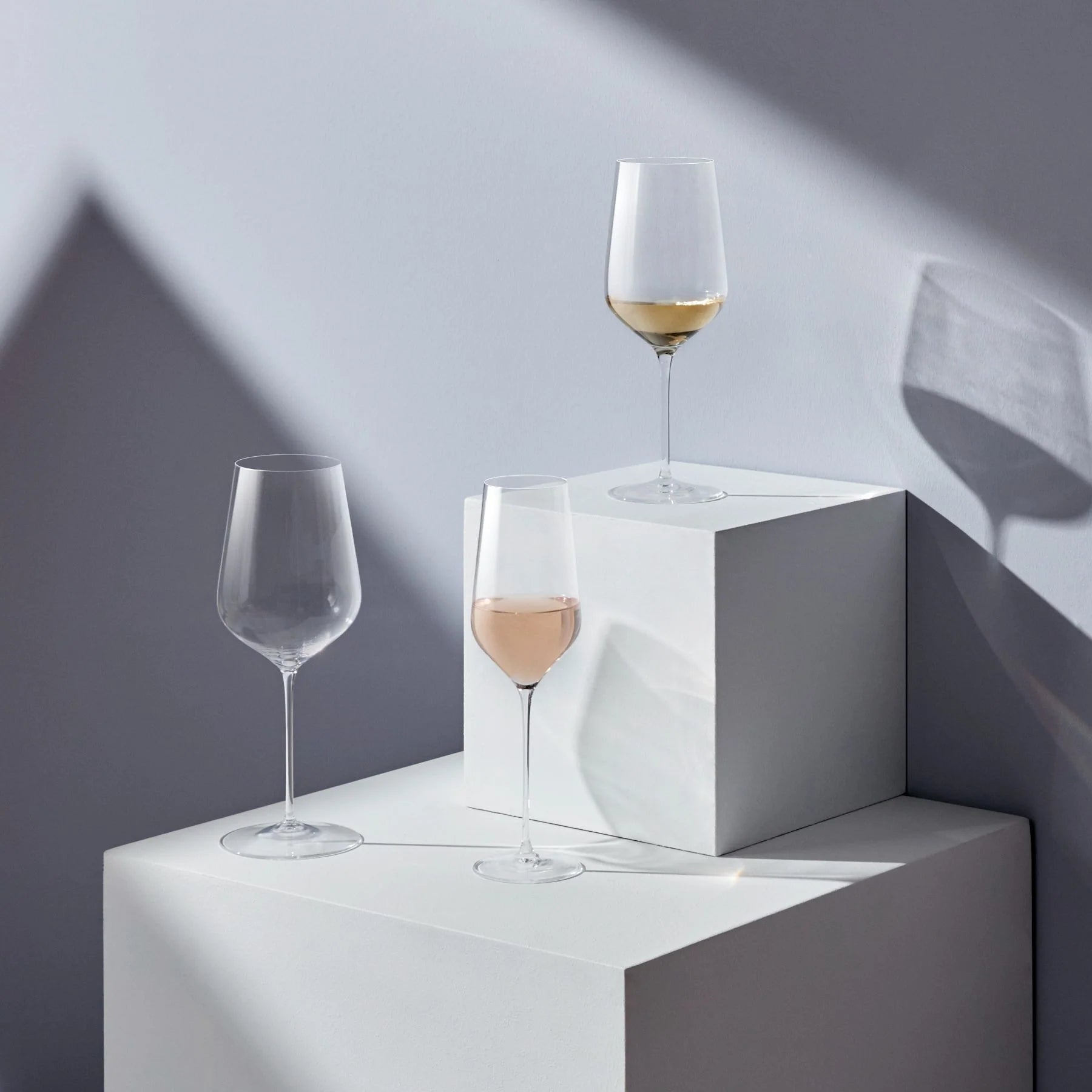Nude Glass 420 ml Steam Zero Trio baltojo vyno taurė