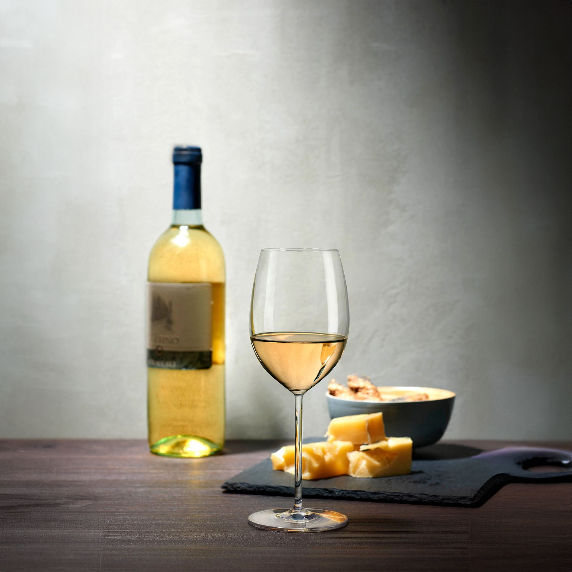 Nude Glass 325 ml Vintage baltojo vyno taurė, 2 vnt.