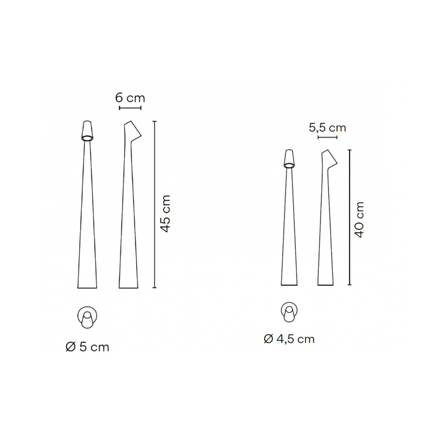 VIBIA AFRICA 5580 / 5585 įkraunamas pastatomas šviestuvas