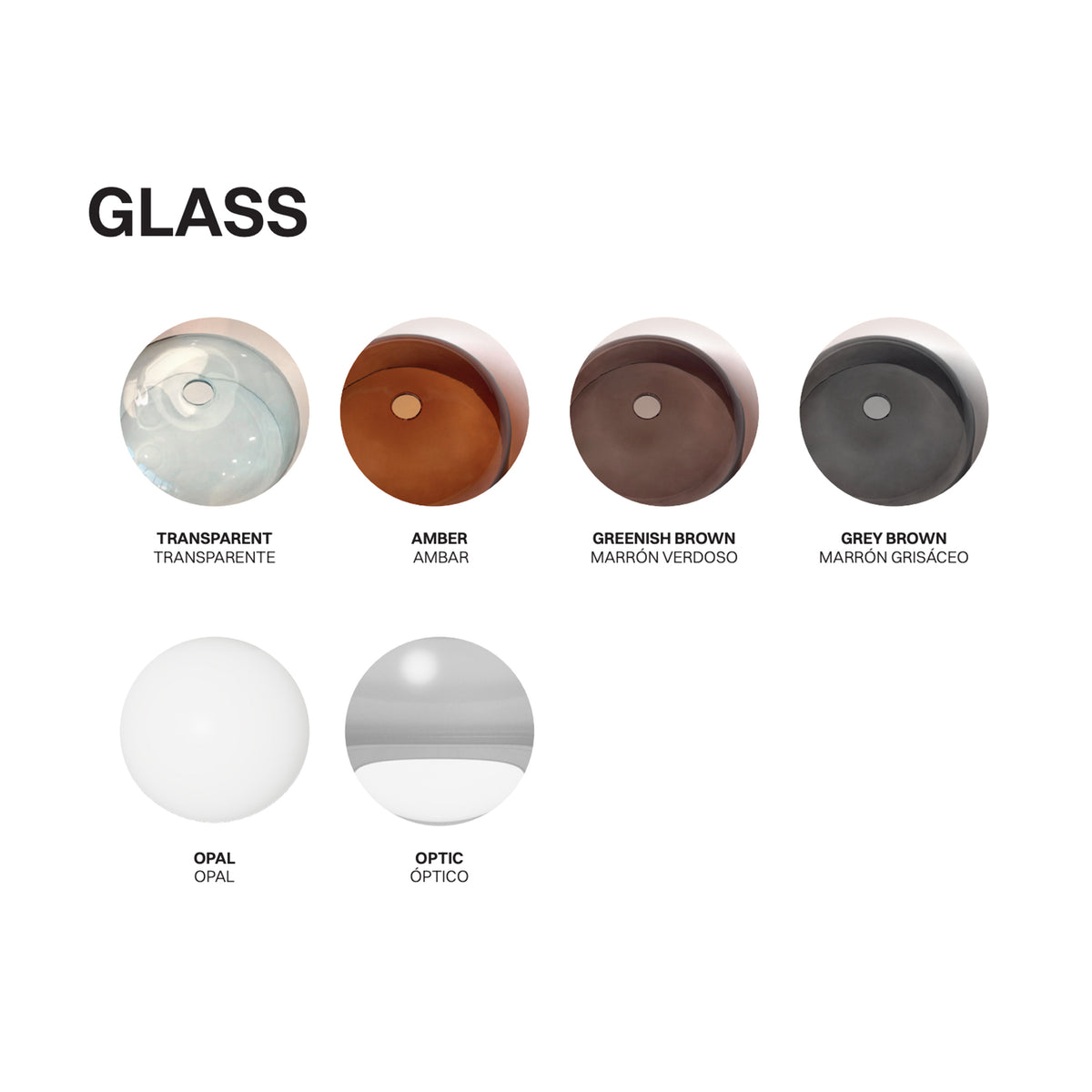 GLASS įleidžiamas lubinis šviestuvas