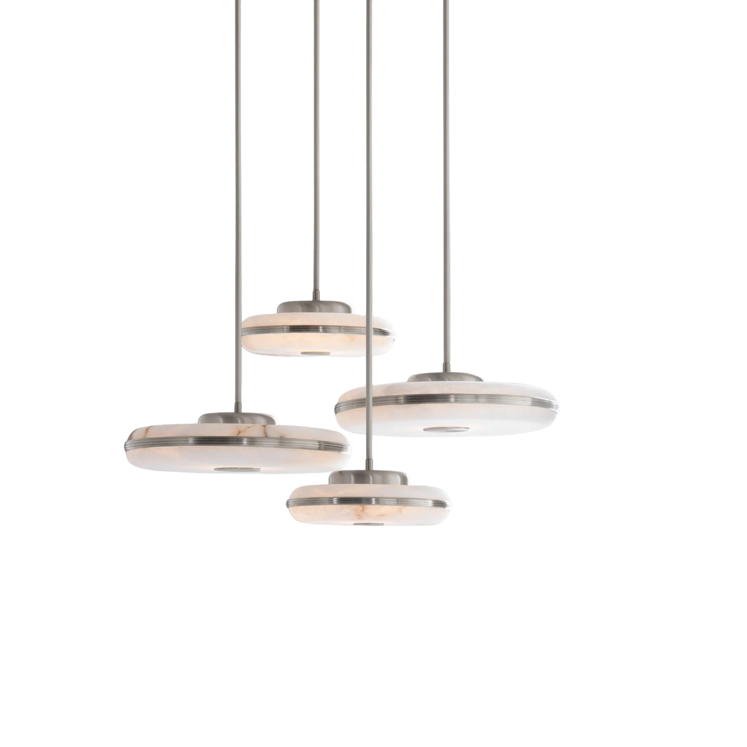 Bert Frank Beran Chandelier 4 pakabinamas šviestuvas