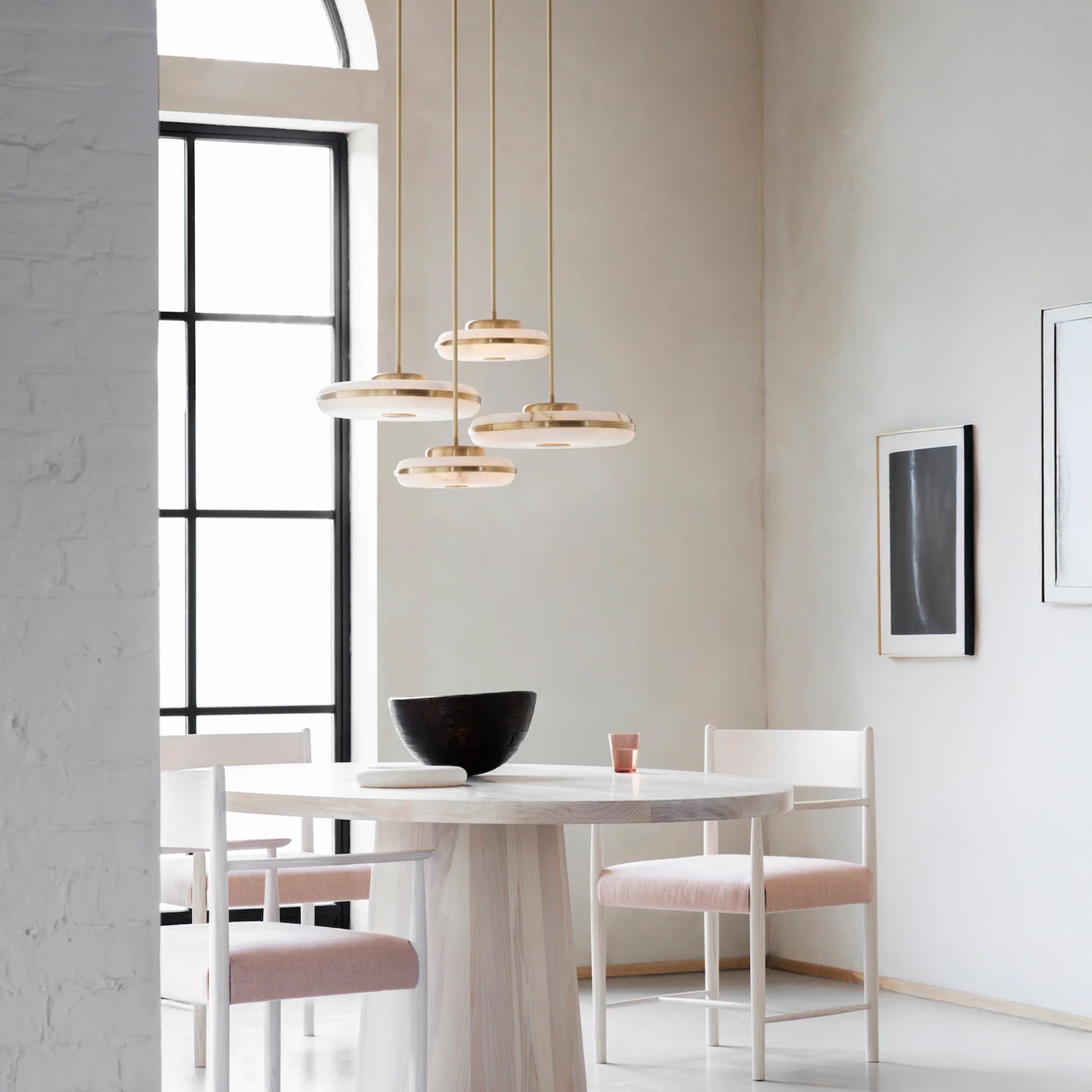 Bert Frank Beran Chandelier 4 pakabinamas šviestuvas