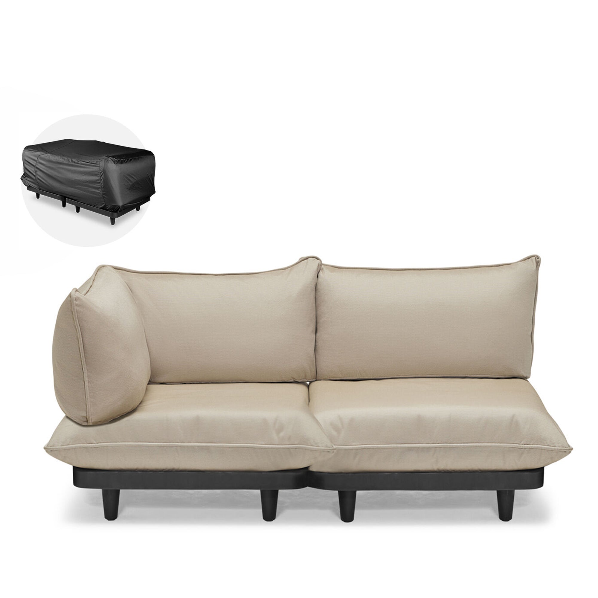 Fatboy Paletti Royal moduline lauko sofa dviejų vietų su uždangalu