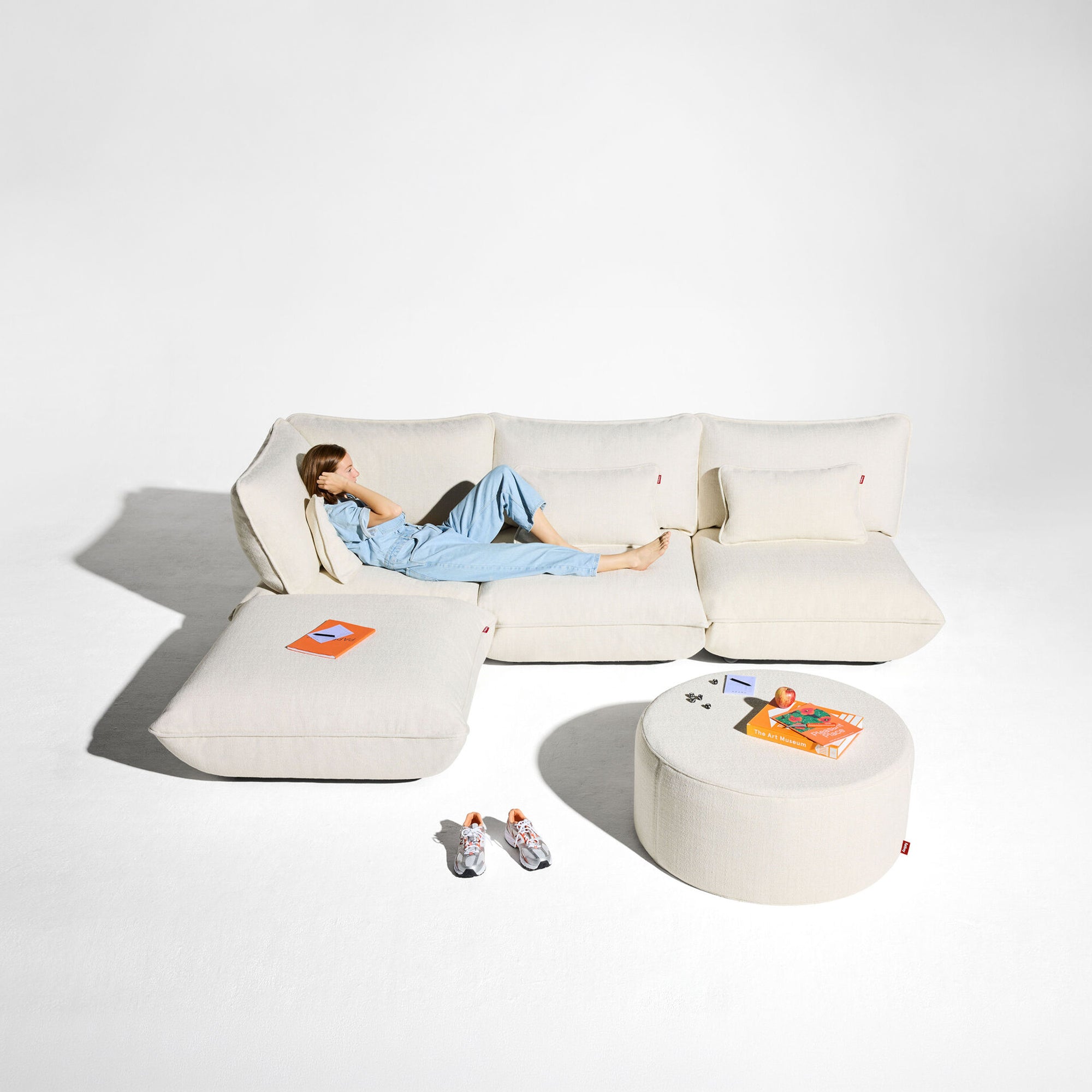Fatboy Sumo Corner Boucle Kampinė sofa