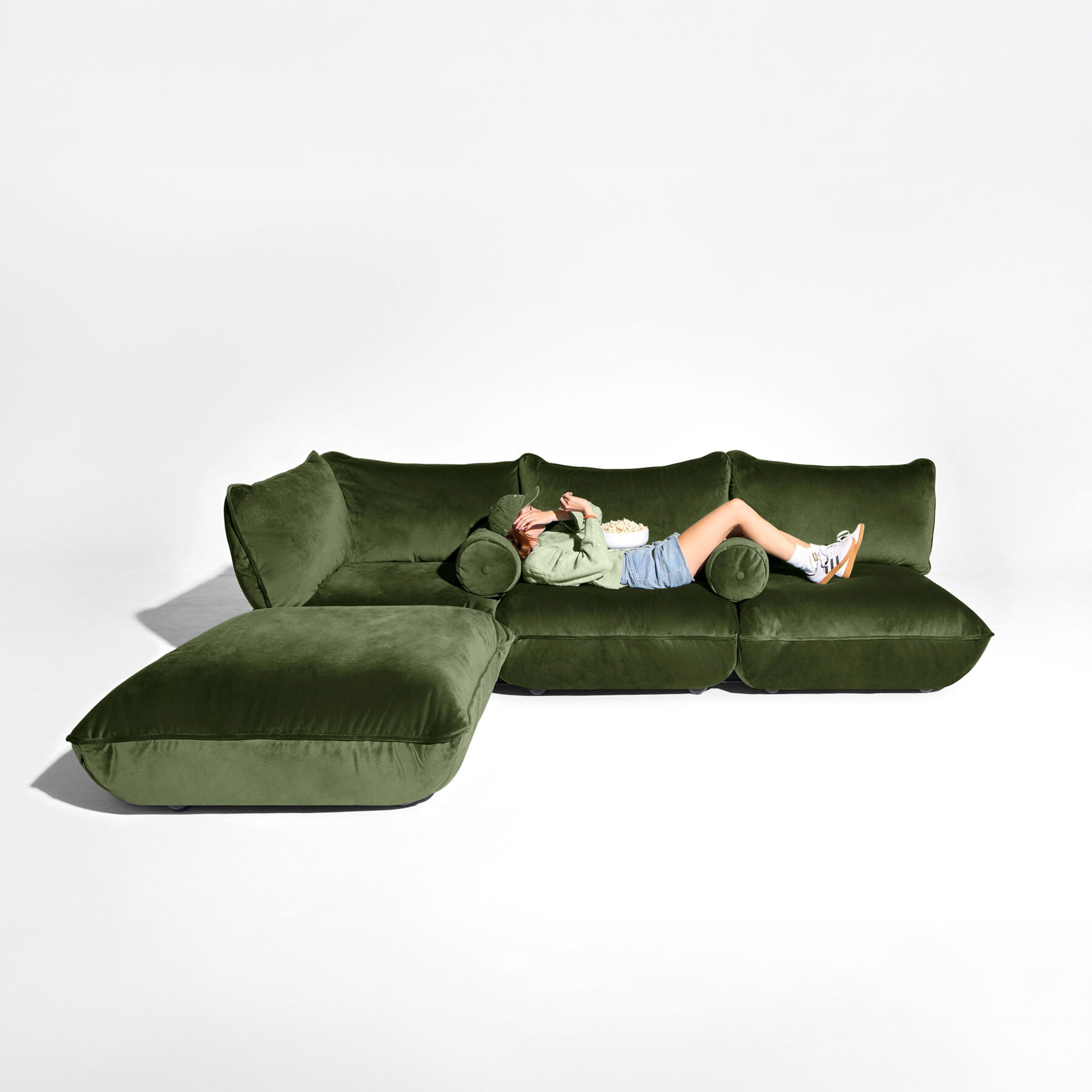 Fatboy Sumo Corner Velvet Kampinė Sofa