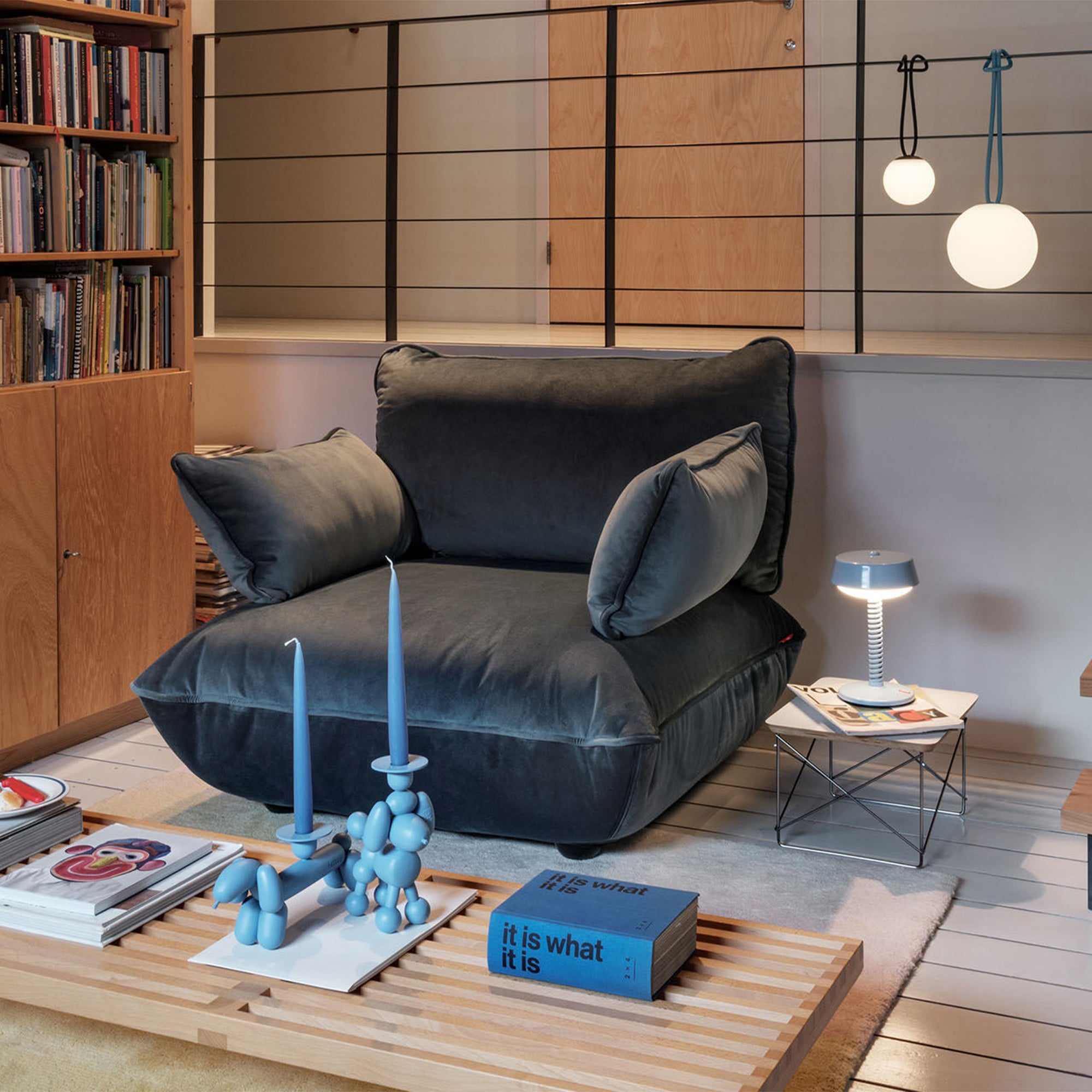 Fatboy Sumo Loveseat Velvet fotelis