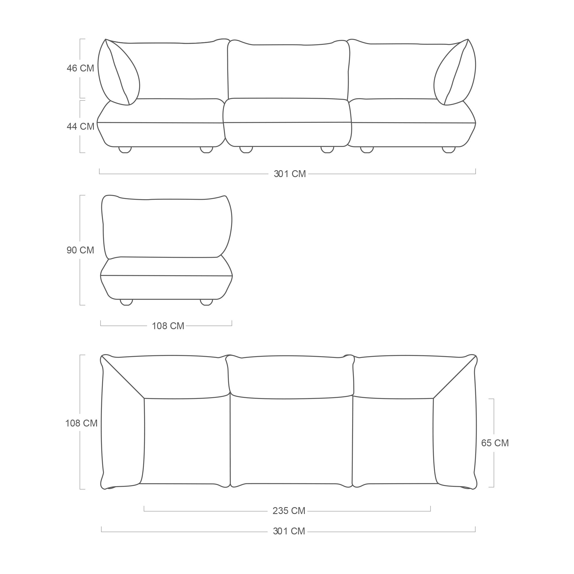 Fatboy Sumo Grand Velvet Sofa