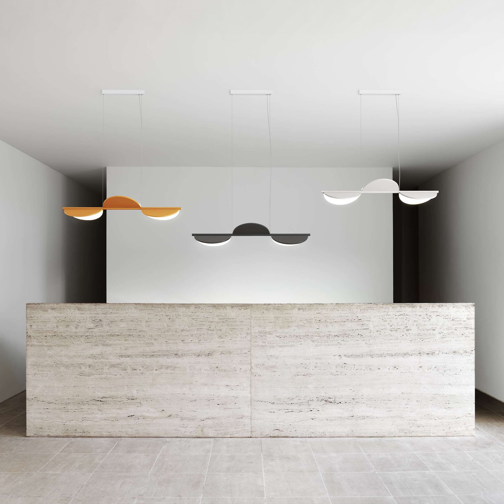 Flos Almendra Linear pakabinamas šviestuvas