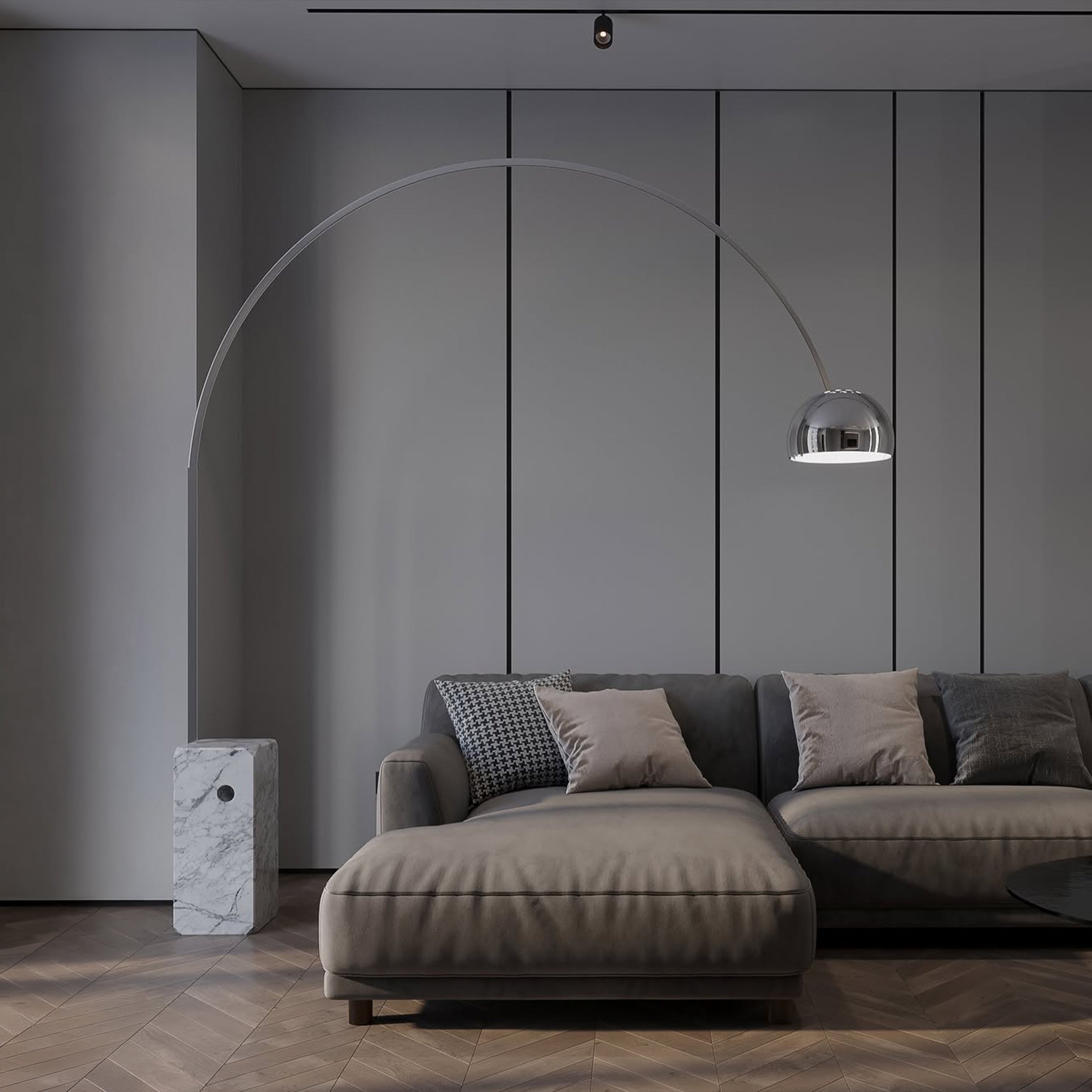 Flos Arco pastatomas šviestuvas