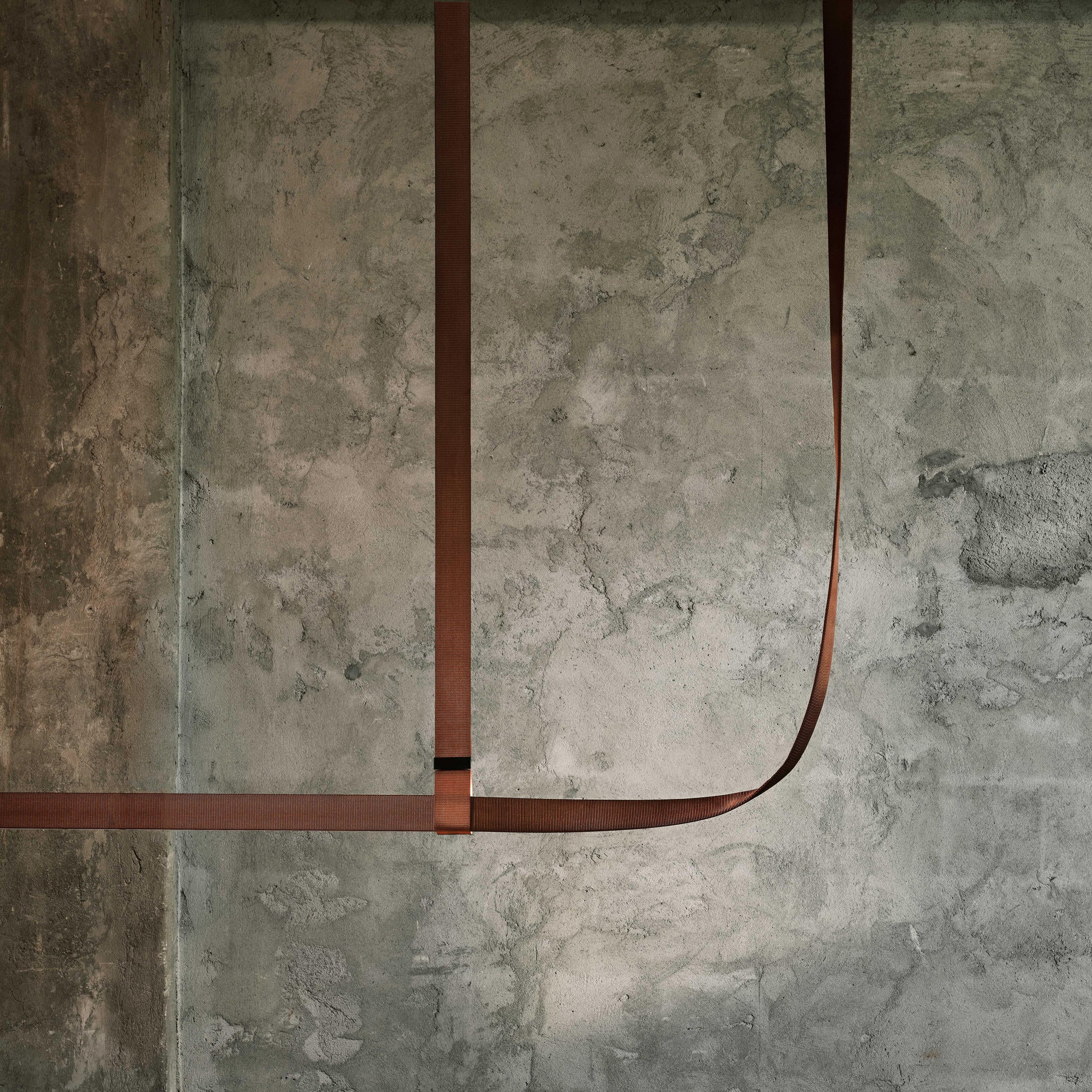 Flos Belt Fabric 2000 mm Cooper Brown pakabinamas šviestuvas
