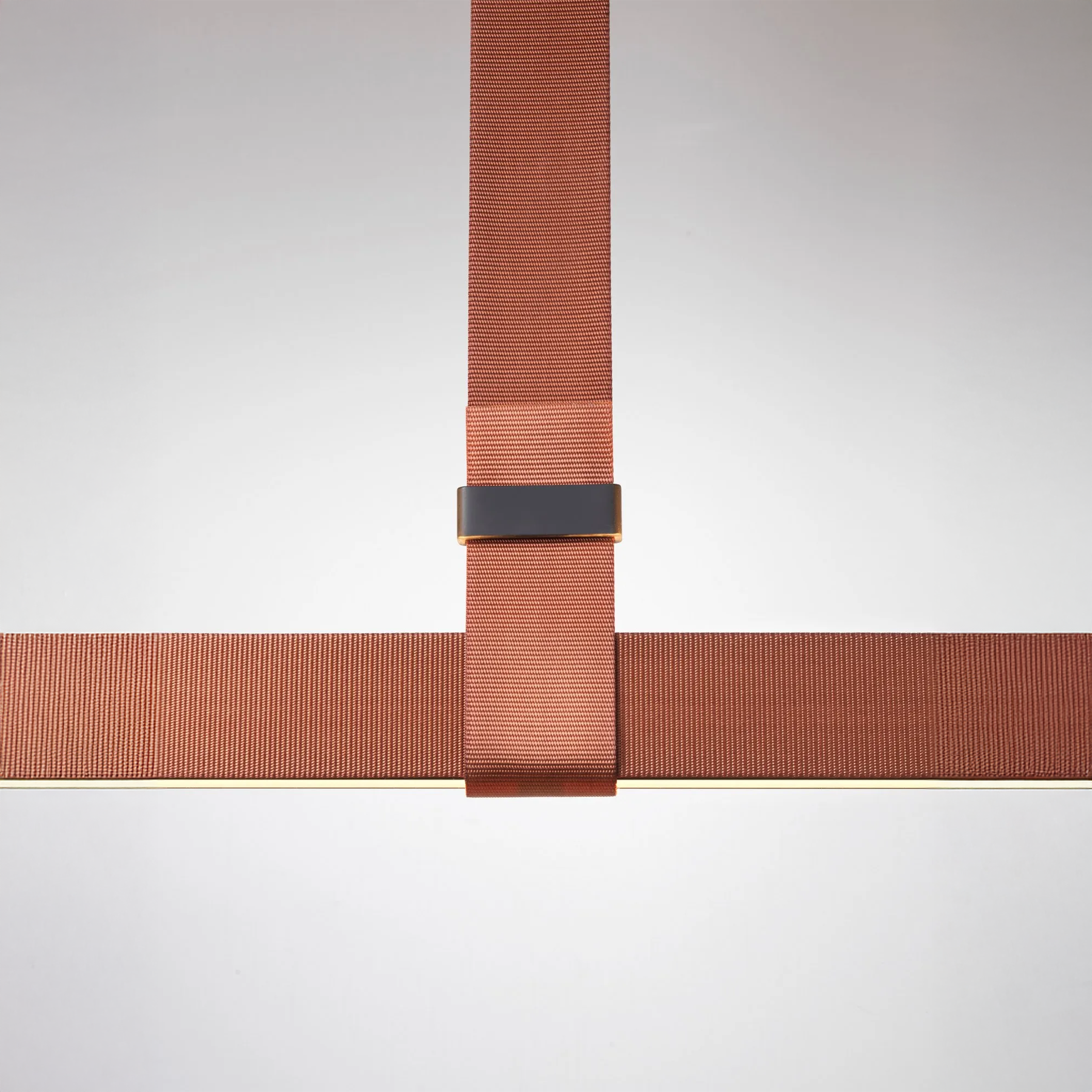 Flos Belt Fabric 2000 mm Cooper Brown pakabinamas šviestuvas