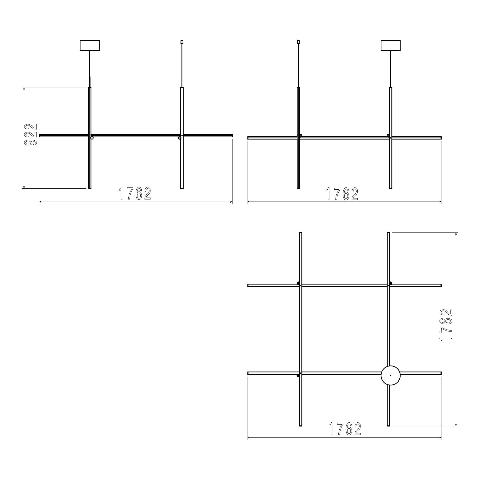 Flos Coordinates Suspension 4 CLIII pakabinamas šviestuvas