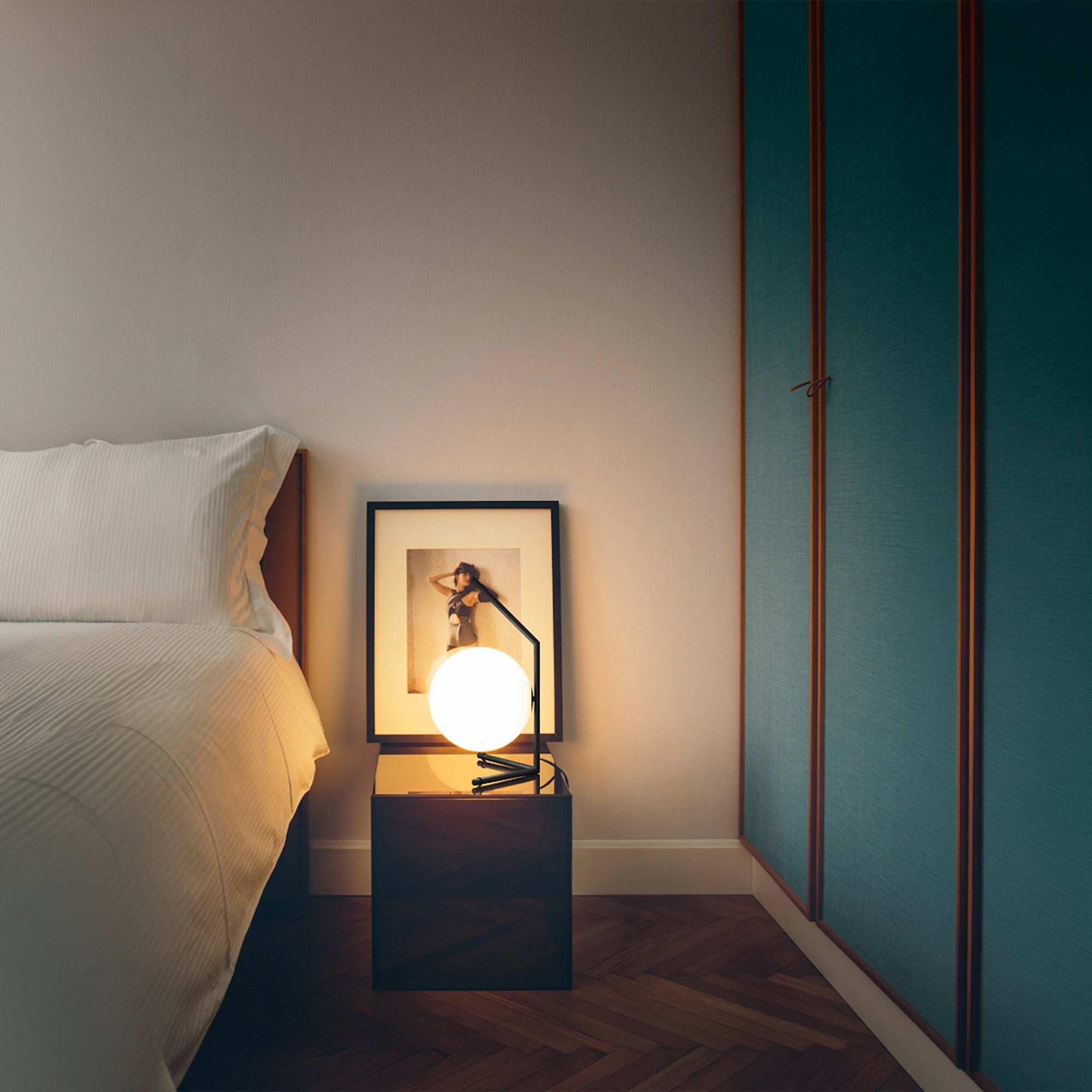 Flos IC Lights T1 Low stalinis šviestuvas