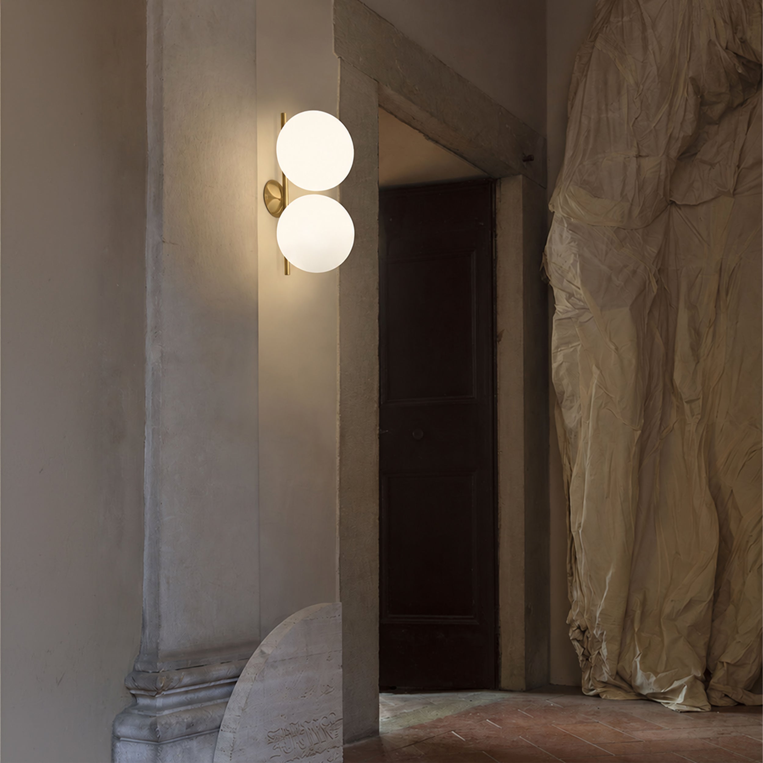 Flos IC Lights C/W Double sieninis šviestuvas