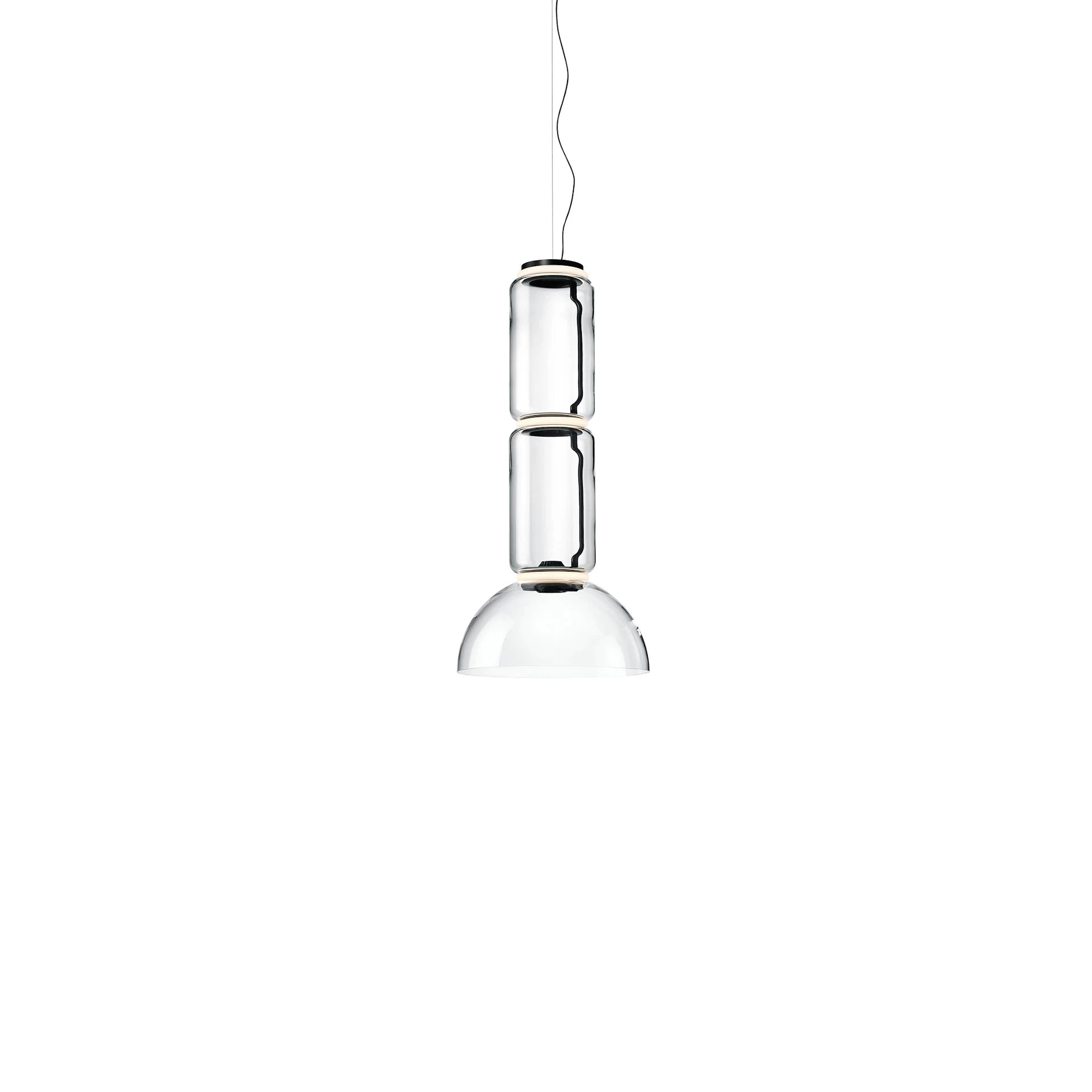 Flos Noctambule Low Cylinder Bowl pakabinamas šviestuvas
