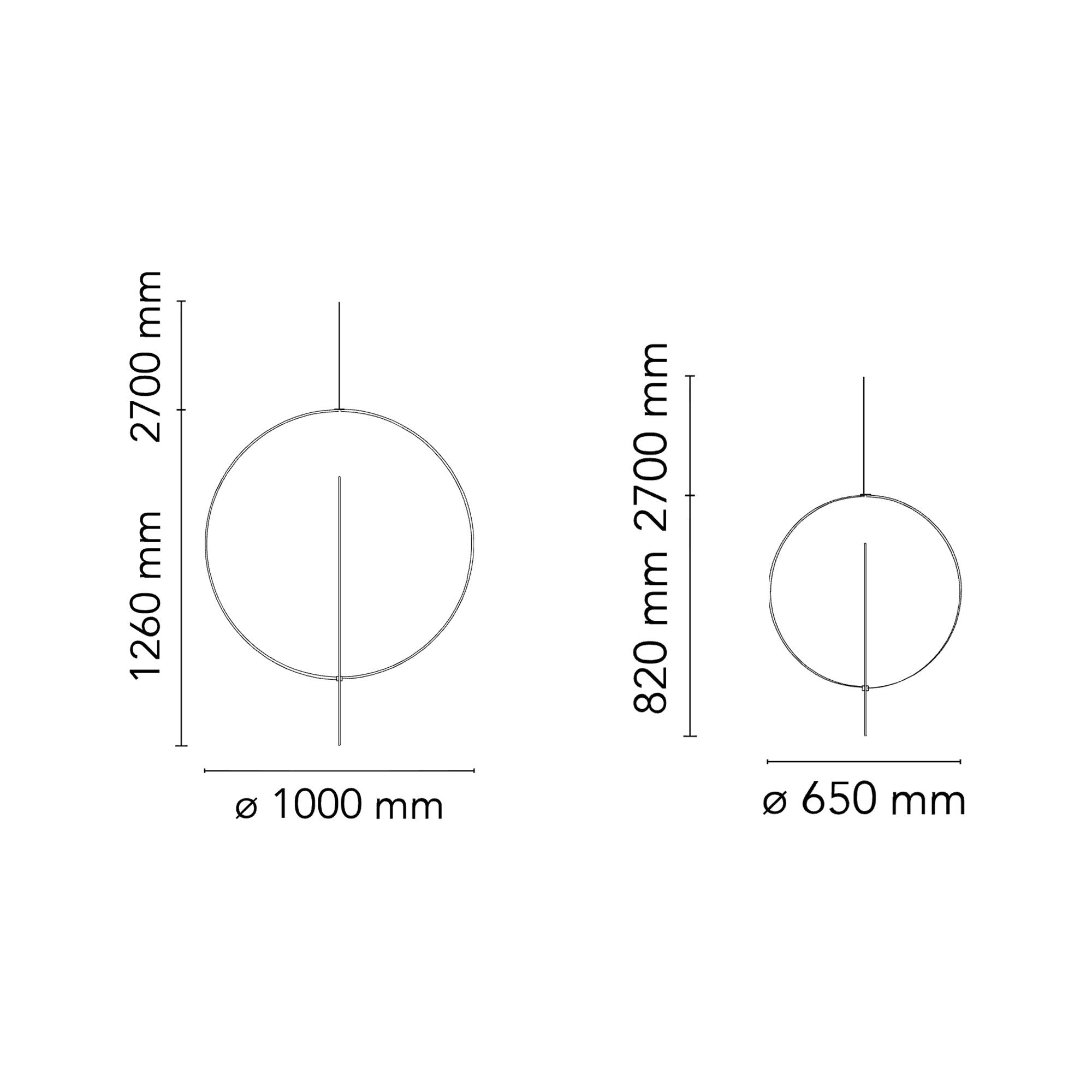 Flos Overlap pakabinamas šviestuvas
