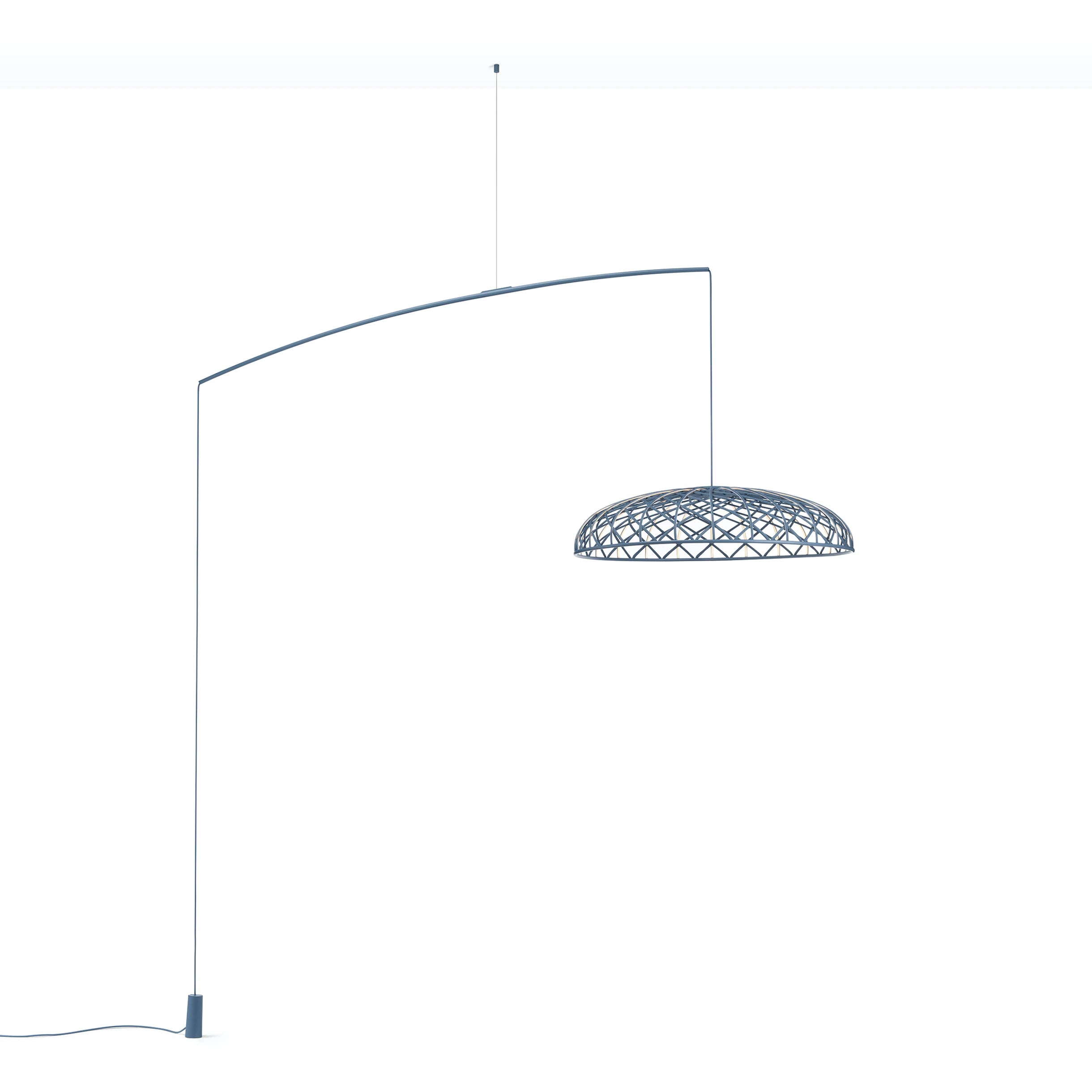 Flos Skynest Motion pastatomas LED šviestuvas iš tekstilės ir aliuminio