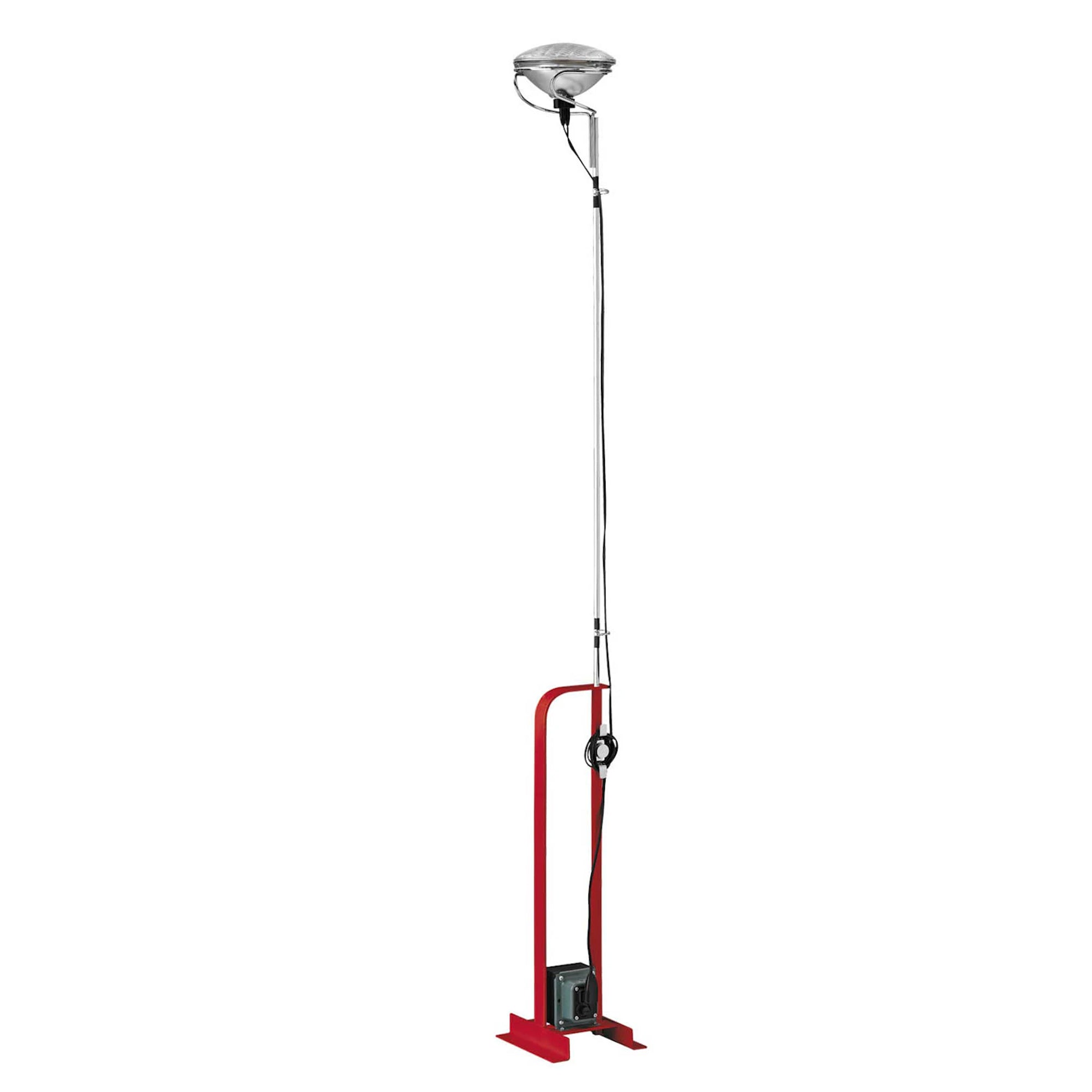 Flos Toio LED red reguliuojamas pastatomas šviestuvas