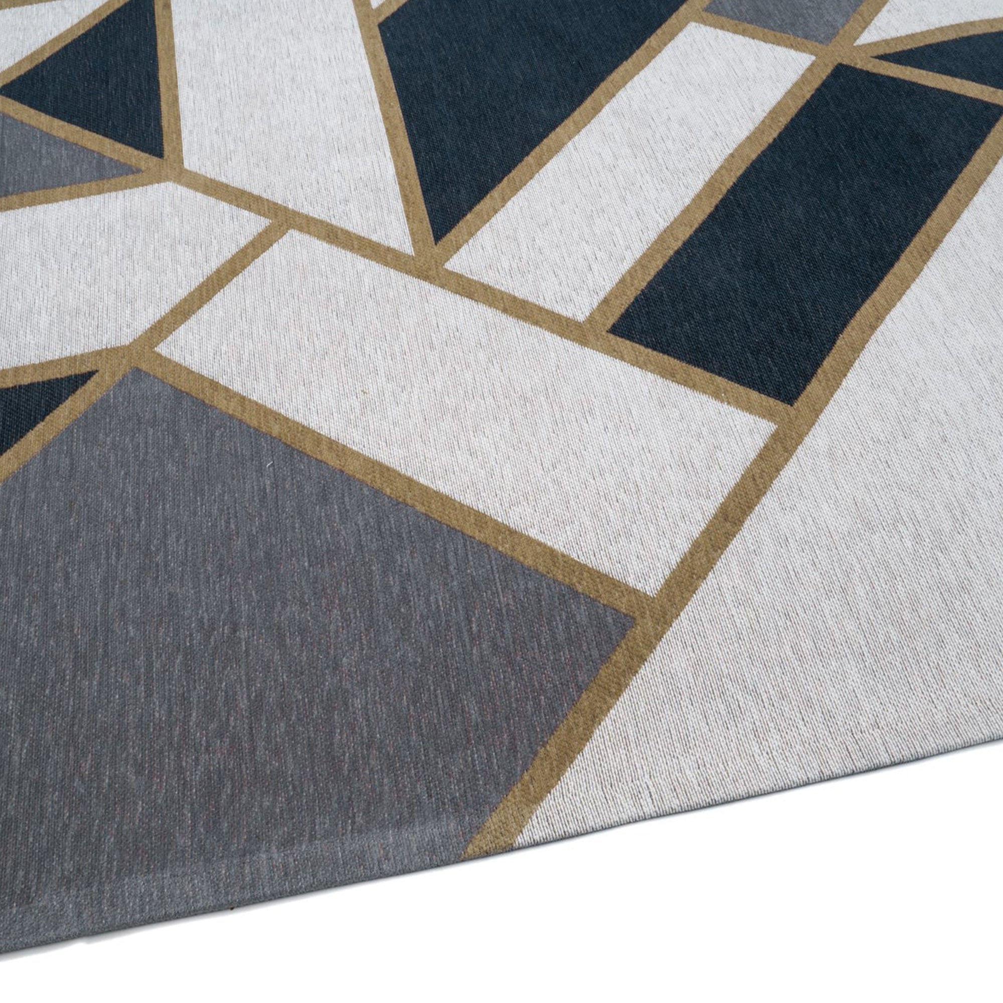 Gatsby dark blue kilimas iš arti