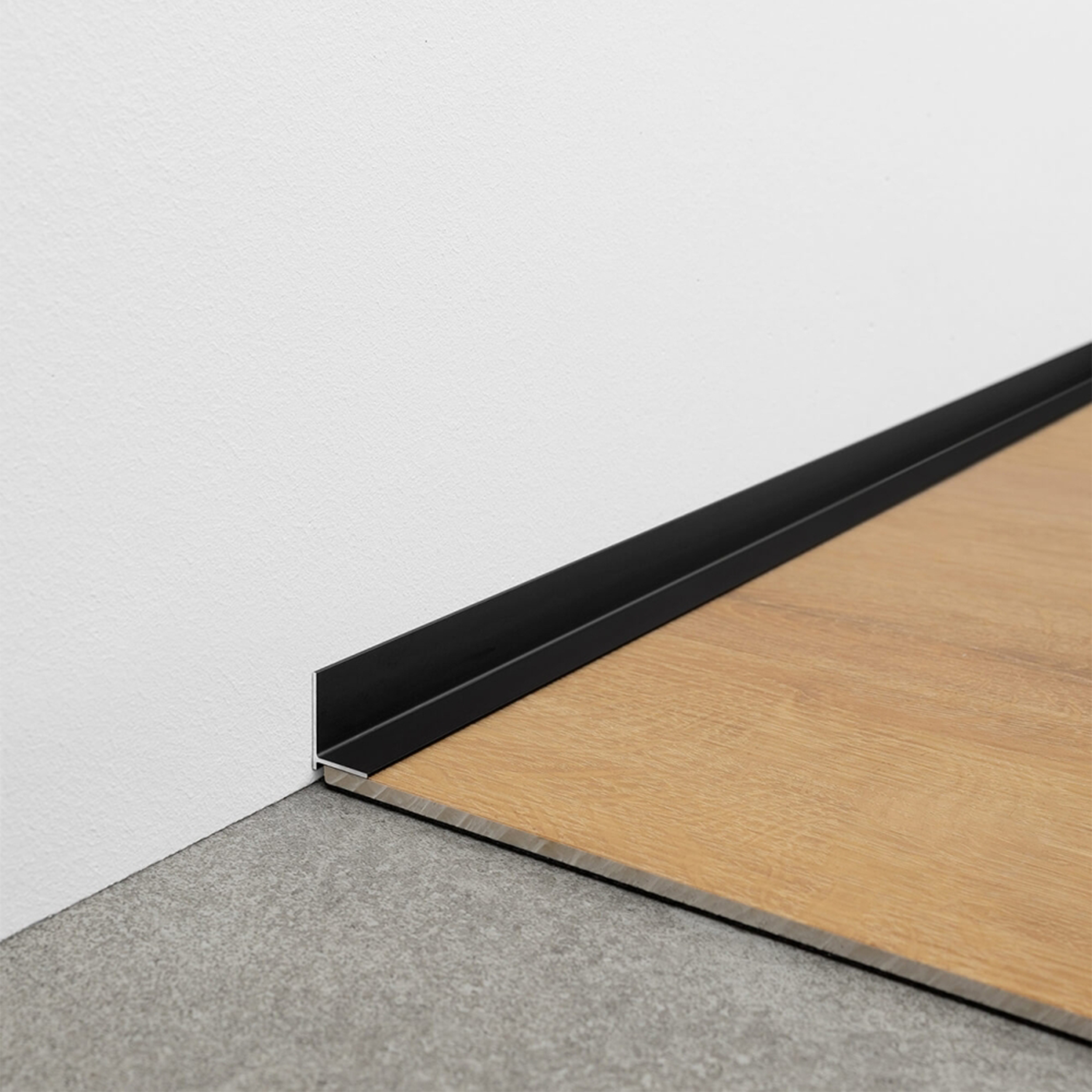 Grindjuostės Minileiste SL16x2 vinilinei dangai minimalistiniui ir moderniam vaizdui