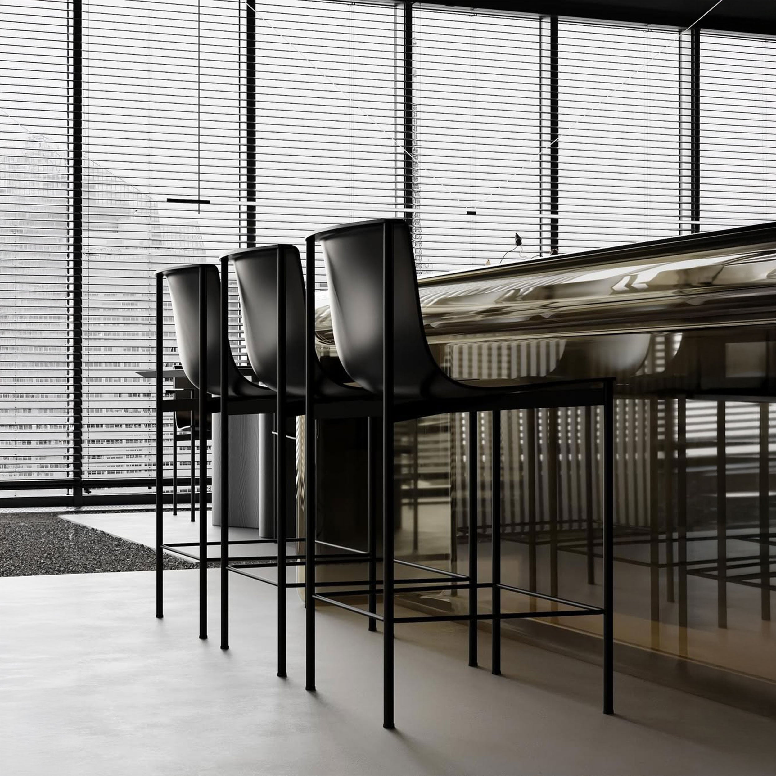 LEMA OMBRA baro kėdė 66 cm | 76 cm