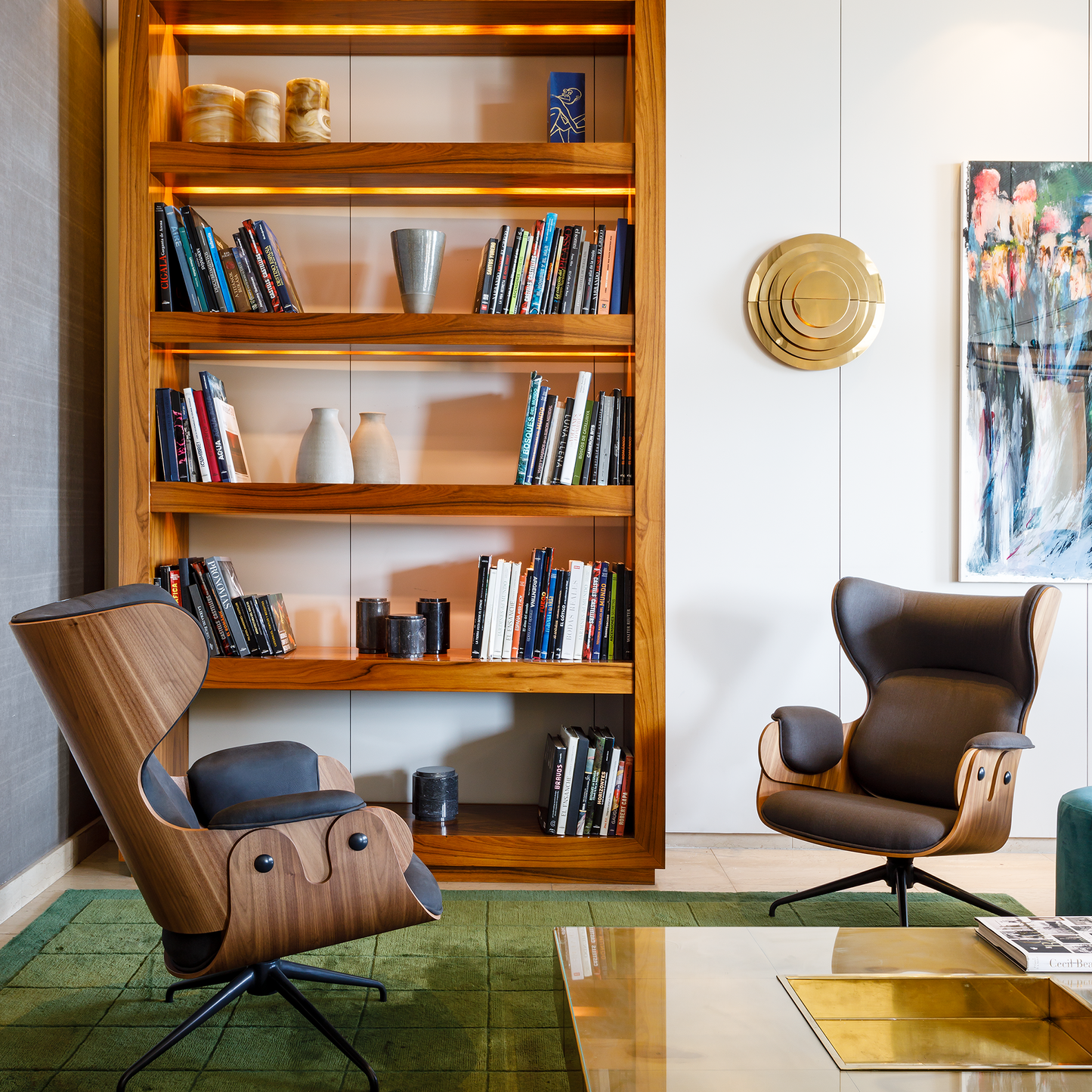 BD Barcelona Design Lounger armchair fotelis