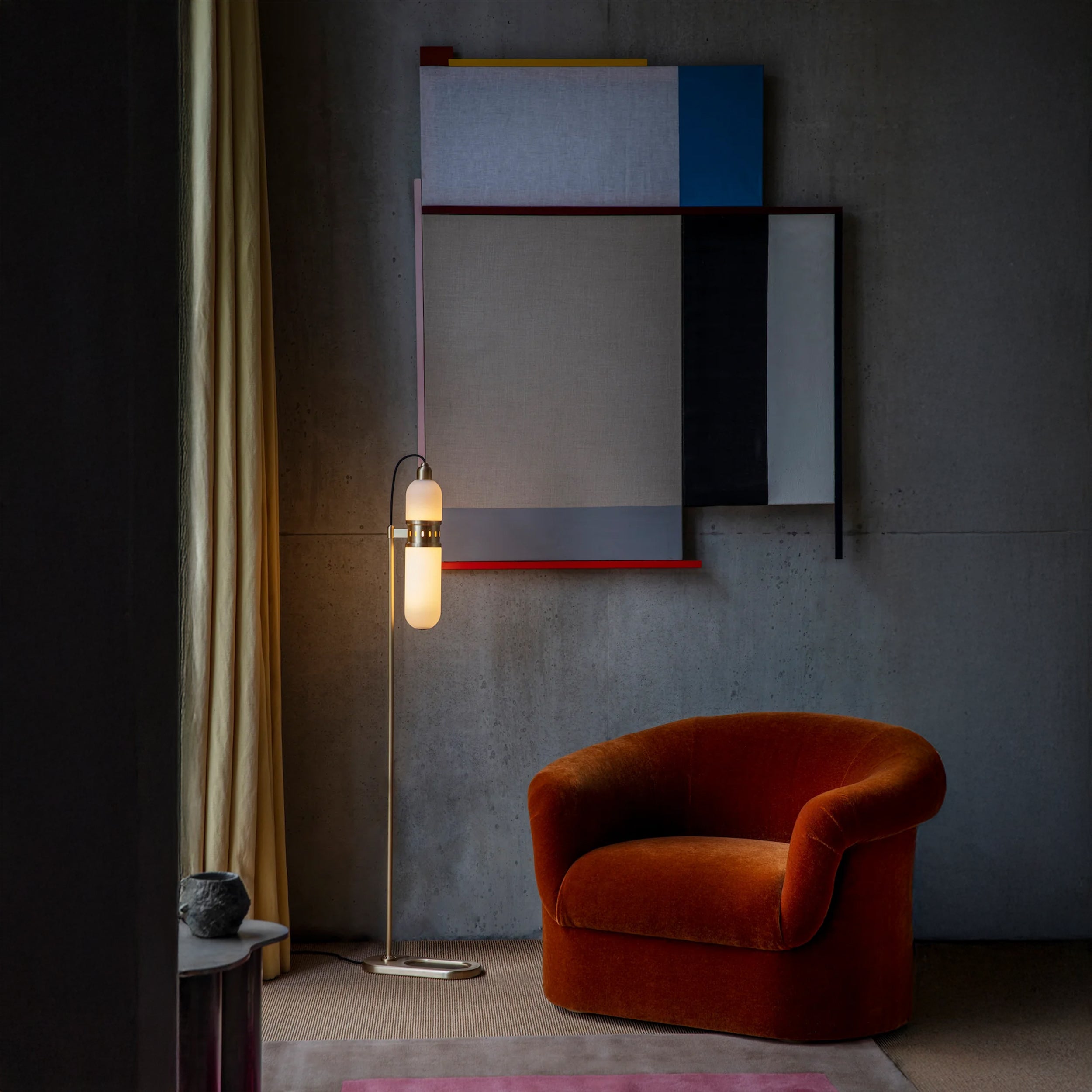 Bert Frank Occulo pastatomas šviestuvas