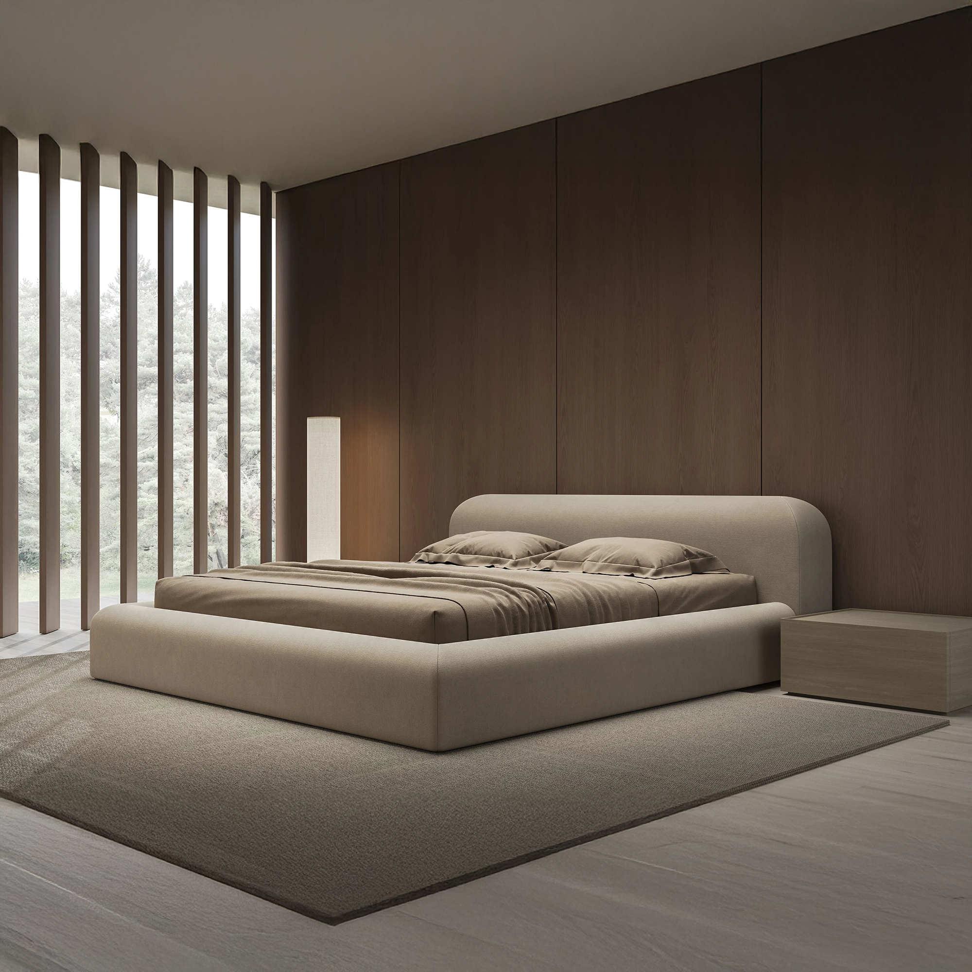 PALO NERO Viva bed dvigule lova