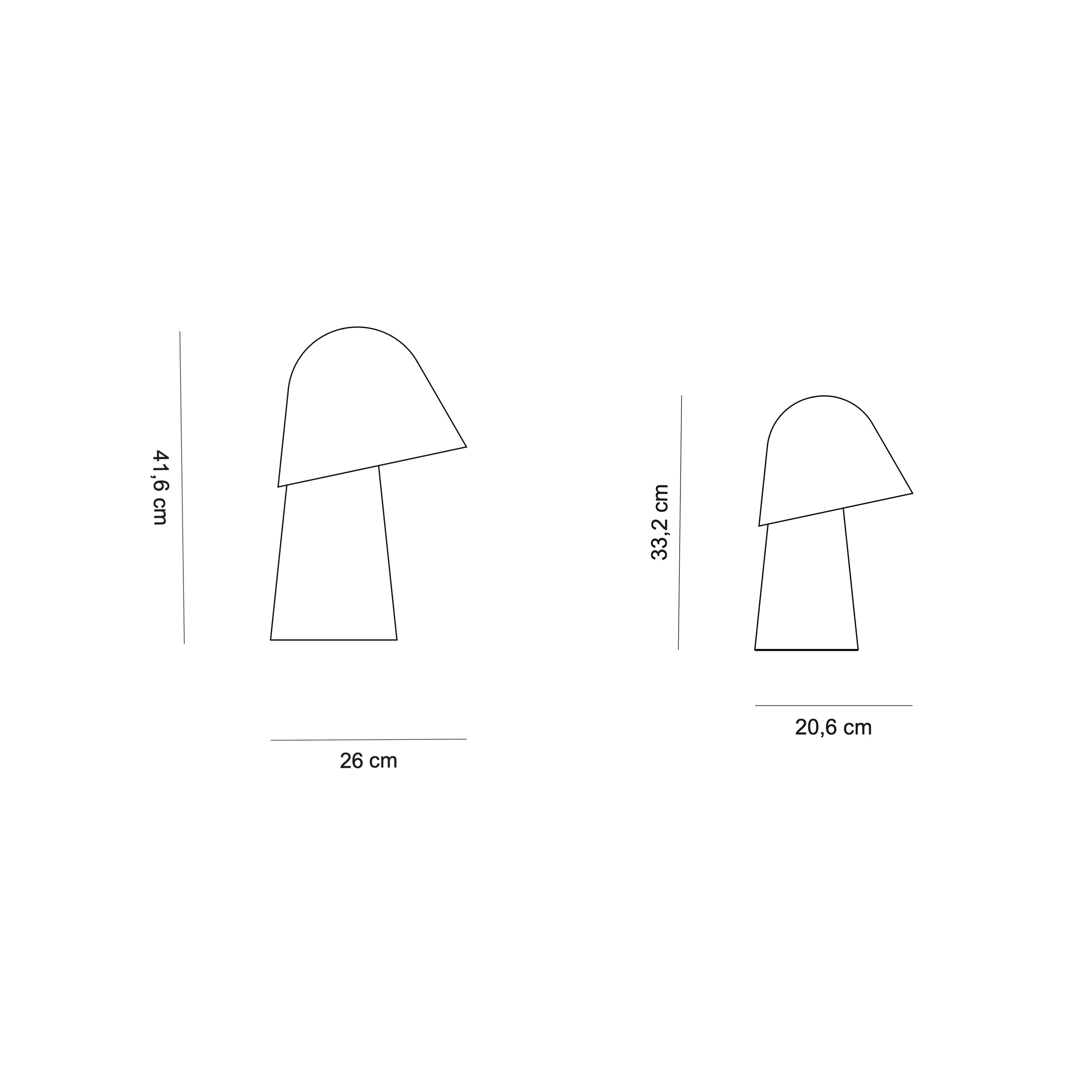 POTT Okina stalinis šviestuvas