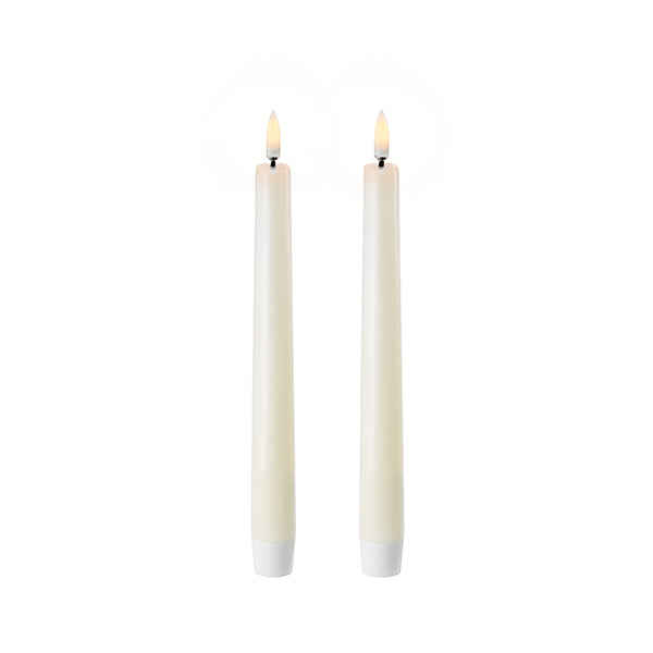 LED UYUNI Žvakės 2,3 x 20 cm 2 vnt.