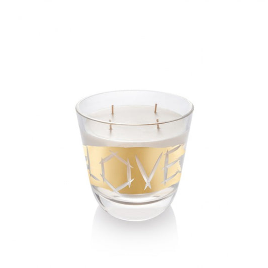 Rückl Candle Love Gold 16 cm Žvakė