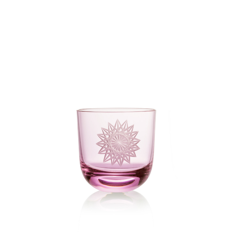 Rückl Stella Glass II 200 ml Pink Stiklinė